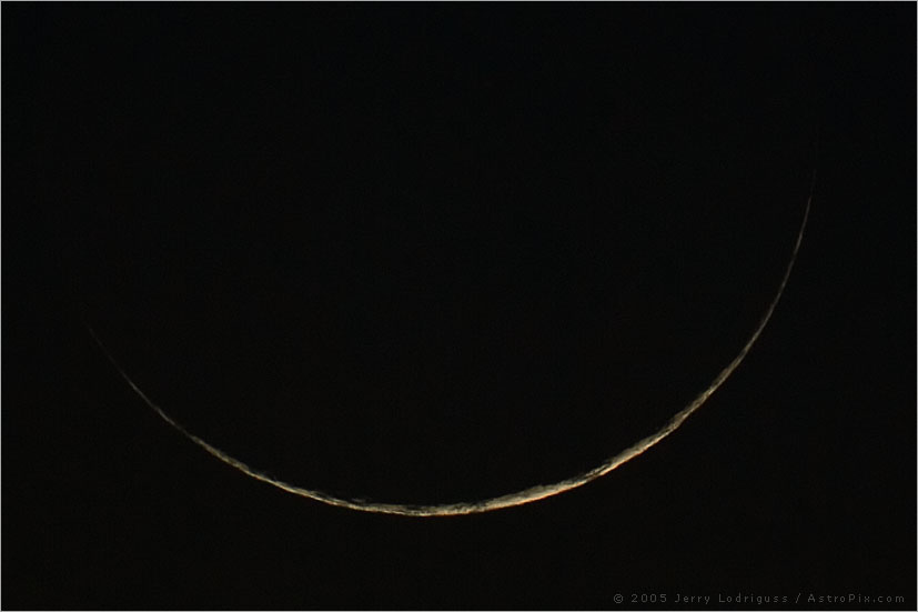 Thin Crescent Moon