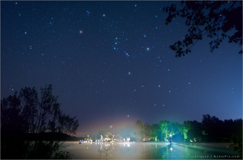 Orion Rises over the Mullica River