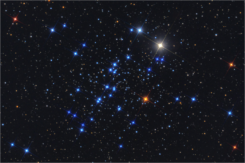 NGC 457, Open Cluster