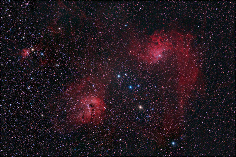 IC 405, The Flaming Star Nebula