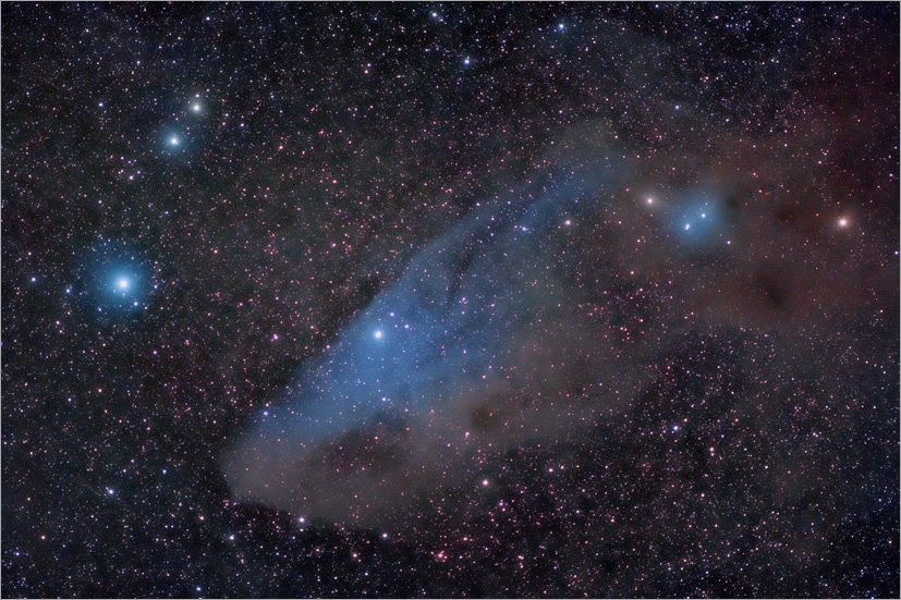 IC 4592, The Blue Horsehead Nebula