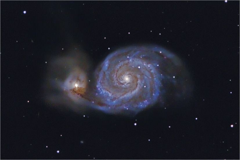 M51, And Supernova 2011dh