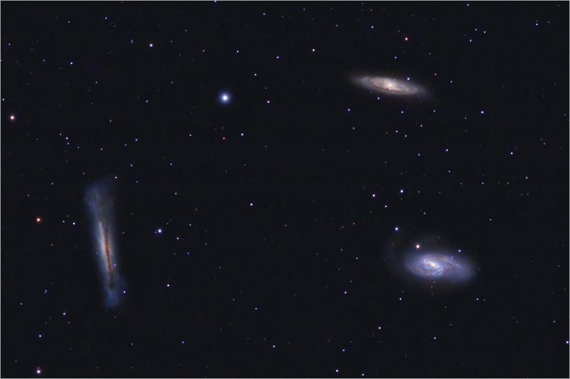 M65, M66, NGC 3628