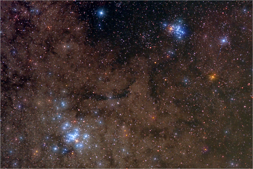 M6 and M7, Open Clusters