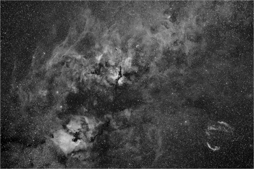 Cygnus in Ha Light